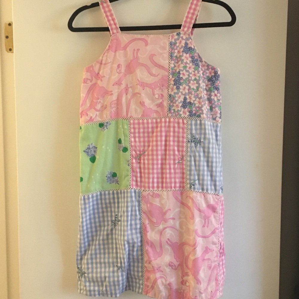 Lilly Pulitzer Patchwork Picnic Shift Dress